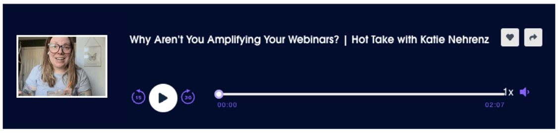 webinars embed